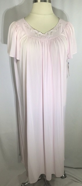 long sleeve nylon tricot nightgowns