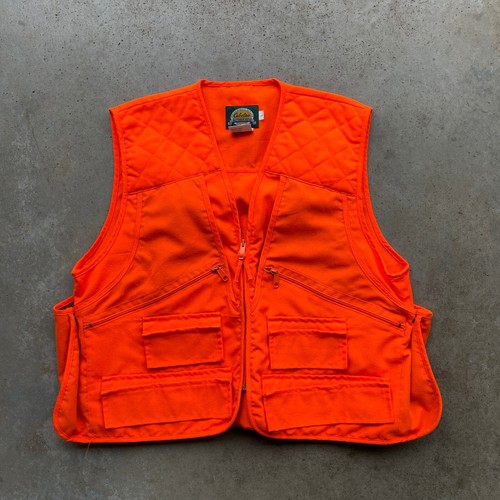 Cabela’s Game Hide Hunting Vest Shooting Men’s Large Cropped Multi-Pocket