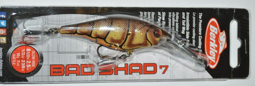 berkley bad shad 7 bass crankbait 2.75