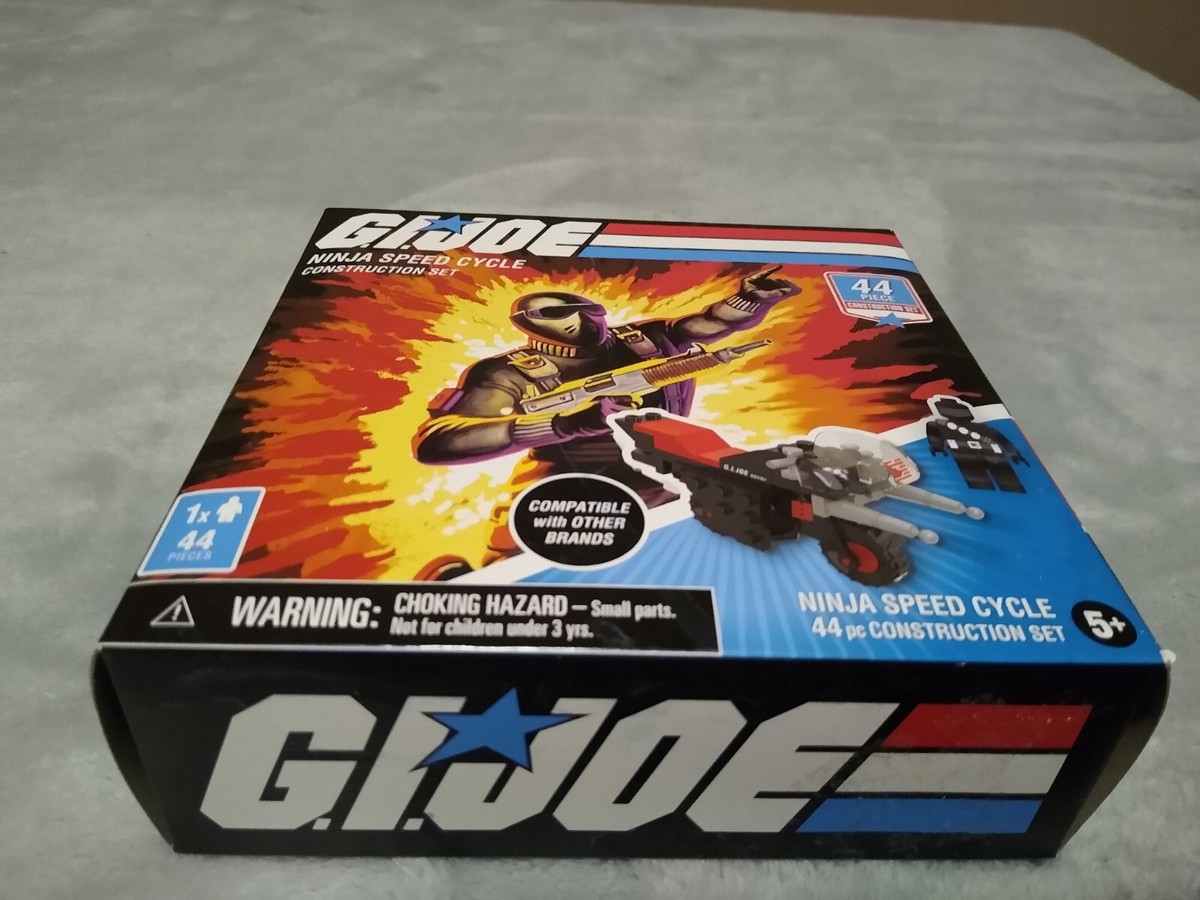 gijoe セット G.I. Joe NEW Snake Eyes Ninja Speed Cycle 44 Piece