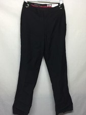 Men's Black Tuxedo Pants 100 Worsted Wool Formal Wedding Prom 30-32" Regular
