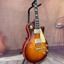 HOT LP electric guitar flame maple top HH pic...