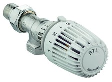 Heimeier Thermostatkopf Rücklauftemperaturbegrenzer RTL 1/2" DN 15 Eckventil