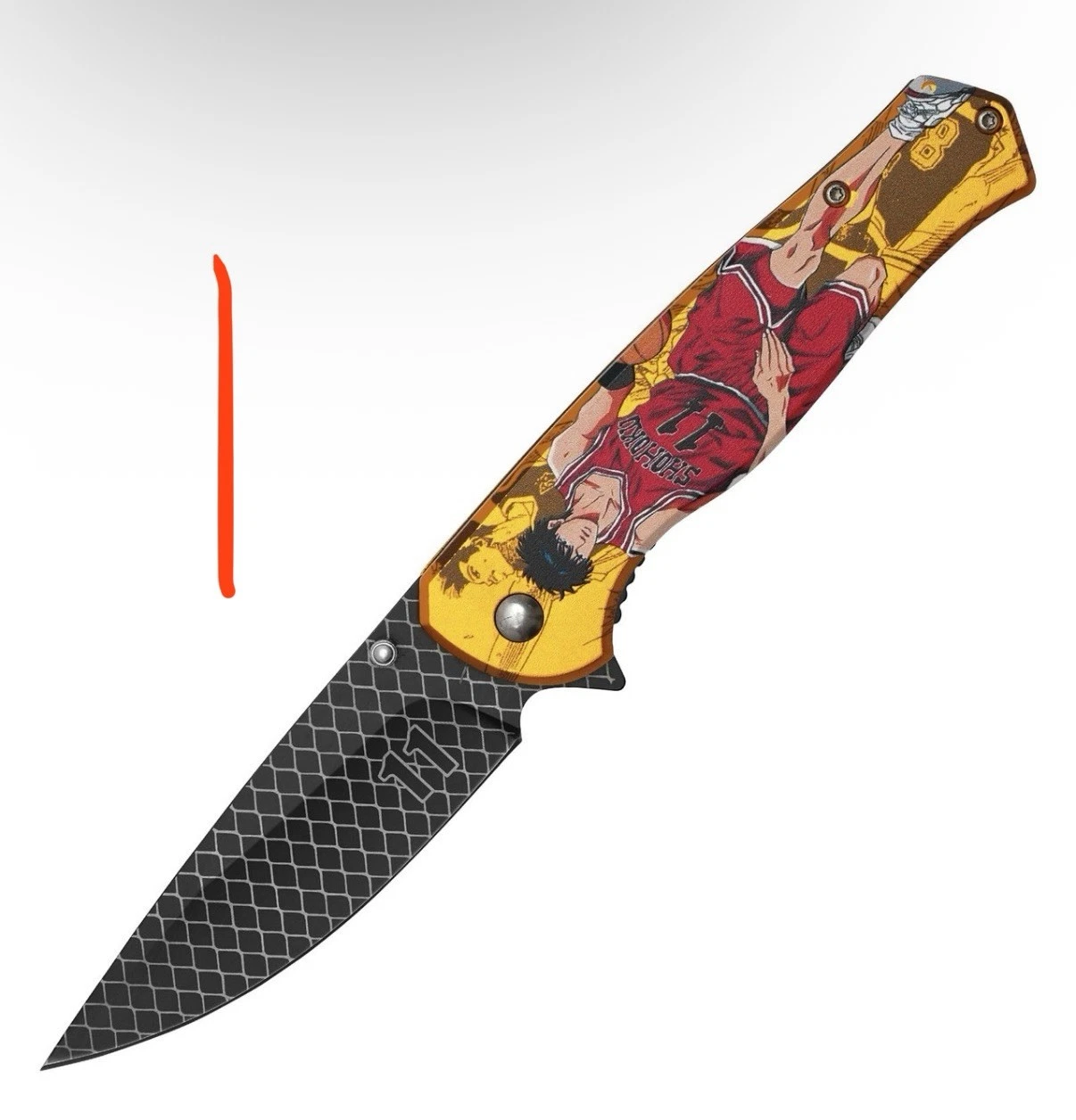 Shohoku High School Basketball Slam Dunk Spring Assisted Pocket Knife 9” Pick 1