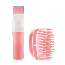 Silicone Scalp Massager and Hair Oil Applicator Bottle with Root Comb - Precisio