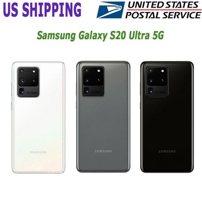 Sealed Samsung Galaxy S20 Ultra 5G 12+128GB G988U Unlocked Verizon T-Mobile AT&T
