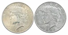 1923 & 1922-S & Peace Silver Dollar $1 Bullion Collection Lot *958