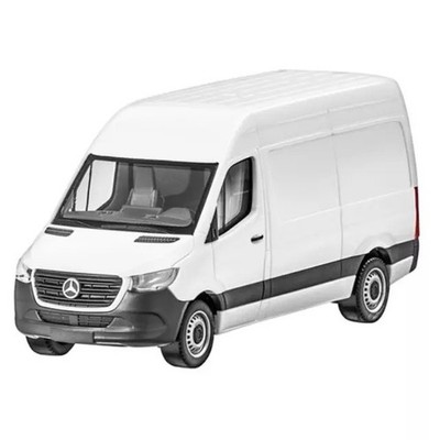 Mercedes Benz Sprinter Van 1:87 White/Black Diecast Model Limited Ed Unopened