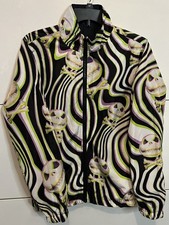 Disney The Nightmare Before Christmas Reversible Jacket Coat Jack Sz Youth XL
