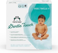 Brand Gentle Touch Baby Diapers Size 3 168 Count 4 packs of 42 Leakproof Keeps 0.25 per diaper