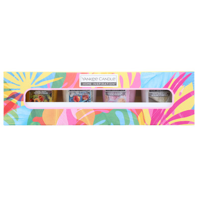 Yankee Candle 4er Set Home Inspiration Votivkerzen Diverse Düfte