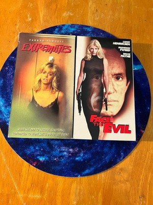 Farrah Fawcett Extremities and Face The Evil Killer Blonde VHS Bundle