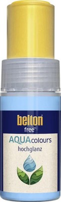 belton free Lackstift 9 ml rapsgelb hochglänzend RAL 1021 Lack Korrekturstift