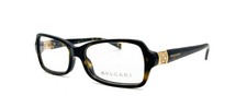 NEW BVLGARI 4068-M 5191 HAVANA BLACK AUTHENTIC EYEGLASSES 53-16-135