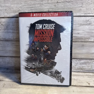 New! Tom Cruise Mission Impossible 6-Movie Collection DVD Ships Free Shrink Tear