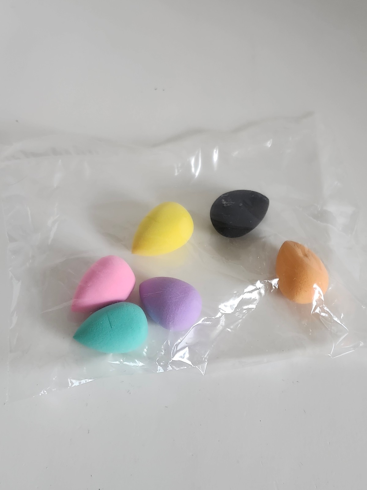  6pcs Mini Size Value Makeup Foundation Blender Sponge Puff Cosmetic Beauty Eggs