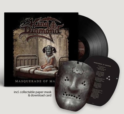 KING DIAMOND - masquerade of madness MLP black vinyl