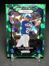 2024 Panini Prizm - Rafael Palmeiro #33 Green Ice Prizm-Texas Rangers⚾️🔥🔥
