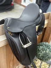 Ideal Jessica Dressage Saddle Black 17”