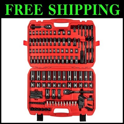 Master Mechanic 186-Piece Socket Set with Ratchet Wrench
