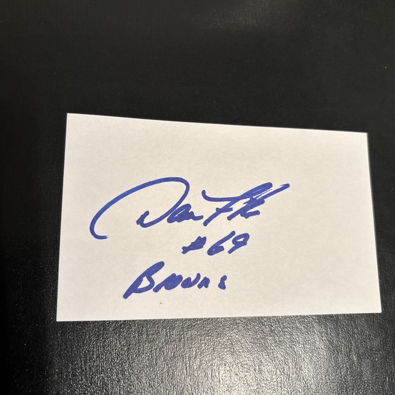 Dan Fike (Florida) G/T, ‘85 Cleveland Browns & Pittsburgh Steelers (11 Years)