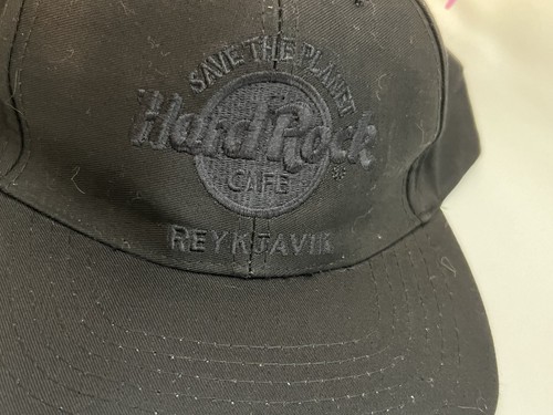 Hat Cap Hard rock cafe save the planet Reykjavik Iceland New / Vantage - Picture 9 of 11