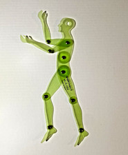 Vintage Template Designs TD 1735 A Human Figure Positioning Template Made in USA