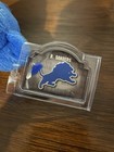 Limited Treasures Sanders #20 Detroit Lions Blue Plush Bear 1998 W/Display Case — photo 9