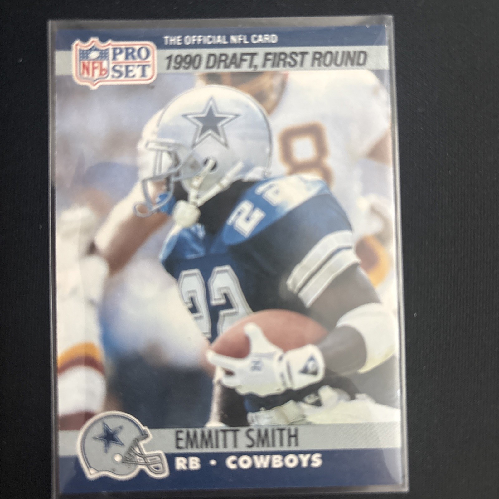 1990 Pro Set - Draft Emmitt Smith #685 (RC)