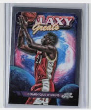 2023-24 Topps Chrome Cosmic #GG-1 Dominique Wilkins Galaxy Greats