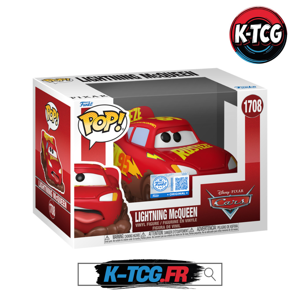 Funko Pop Lightning McQueen 1708 figurine de collection haut de gamme Disney Cars Special Edition