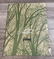 Vintage 1966 Gibson Guitars & Amplifiers Catalog Original Full Line Ephemera
