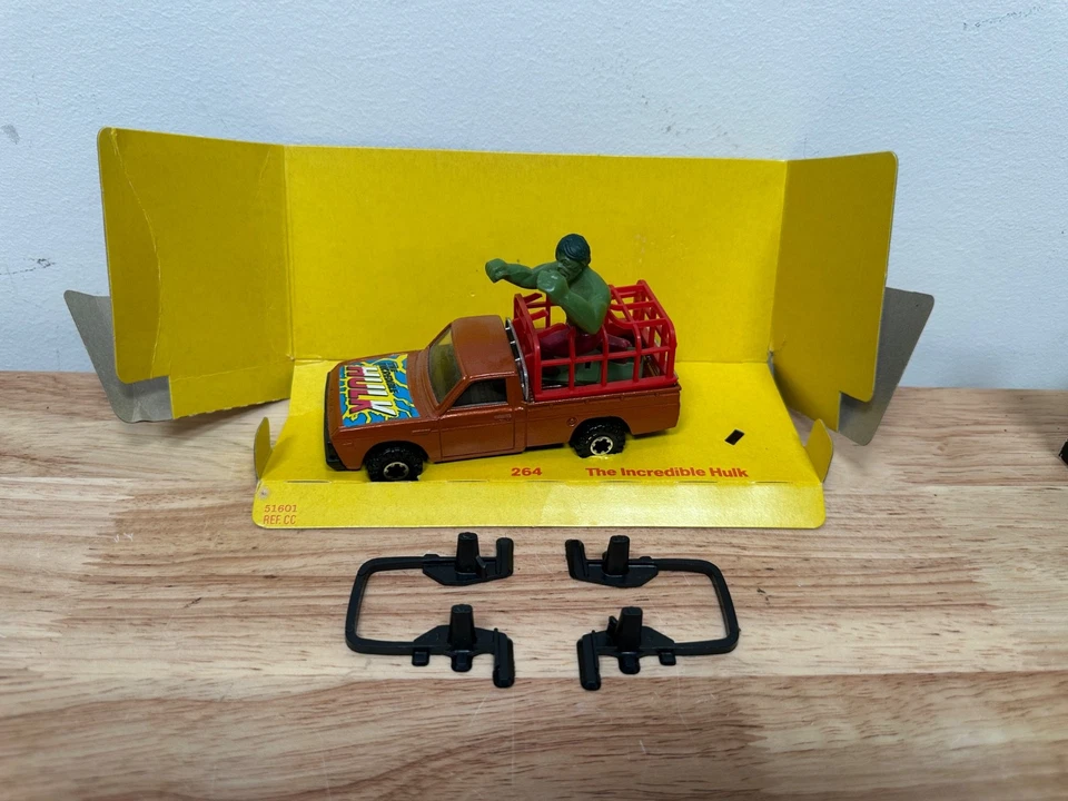 Vintage Corgi 264 Incredible Hulk - New Open Box - Fast Free Shipping! - Image 4 of 4