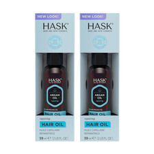 HASK ARGAN Repairing Hair Oil for shine and frizz control - 2 Hair Oils