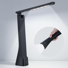 Foldable Rechargeable Desk Lamp with Torch Light   Battery Operated Lamp for ...