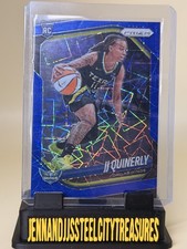 JJ Quinerly No 95 Blue Velocity Prizm 2025 WNBA Wings RC