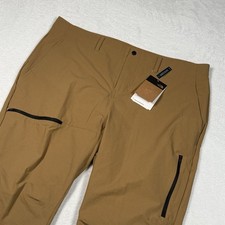 The North Face Men's Basin Pants Utility Brown Size 40 Regular Lightweight Nylon
