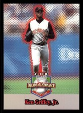 2001 ULTRA KEN GRIFFEY JR. 4DD MINT DECADE OF DOMINANCE BASEBALL CINCINNATI REDS