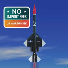 1.6" Mini Bomarc Rocket Kit &ndash; 26.75", 24mm Mount, Basswood Fins, Plastic Nose