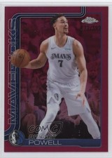 2025-26 Topps Chrome Magenta Refractor 72/399 Dwight Powell #223 0kr0