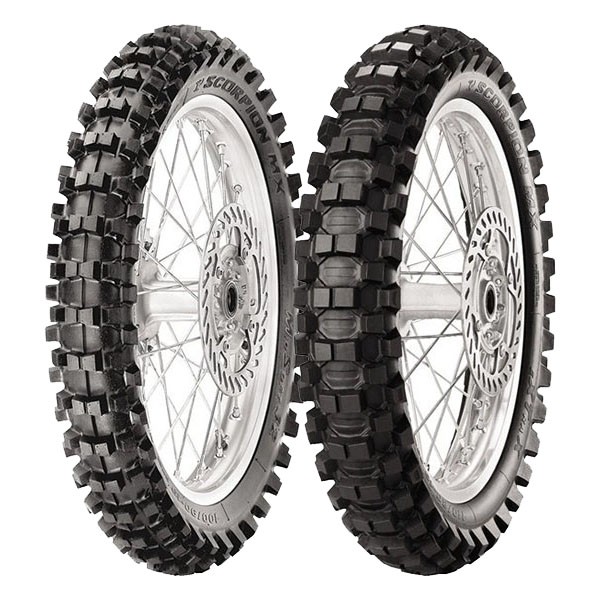 SET DE PNEUS PIRELLI 90/100-16 MX32 MID H + 100/90-19 MX EXTRA X - Image 16