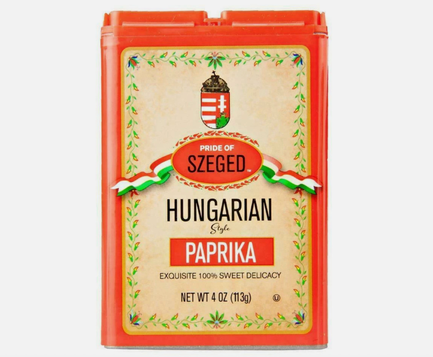 Pride of Szeged Hungarian SWEET Paprika Spice Seasoning 1 pa