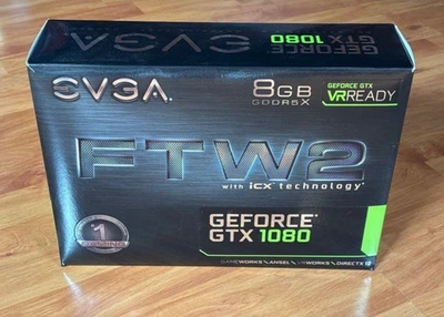 *EMPTY BOX ONLY* MSI GEFORCE GTX 1080 FTW2 - w/Packaging - NO GPU - Photo 1/2