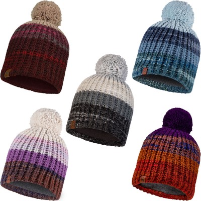 Buff Unisex Knitted Fleece Lined Warm Winter Beanie Hat