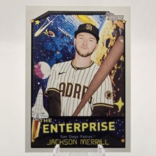 Jackson Merrill - 2026 Topps Heritage The Enterprise #TE-JM San Diego Padres
