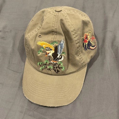 NEW W TAGS Polo Ralph Lauren Eagle Dragon Bonsai Embroider Expedition Hat U.S.S