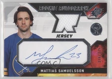 2021-22 SPx Rookie Auto Jersey /375 Mattias Samuelsson #SA Auto RC