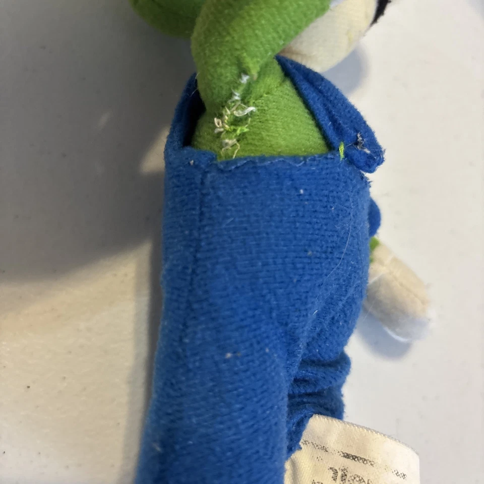 Super Mario Bros. Luigi 9” Plush Kelly Toy - See All Photos - Image 4 of 4