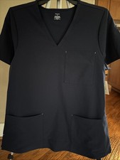 Scrub V Neck Top Women s Size S Workwear Professionals Medical Uniform