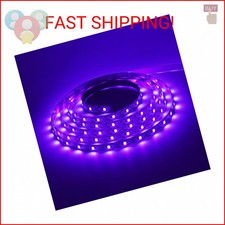 USB Black Light Strip, 6.6ft 10W UV LED Blacklight String Lights, 395-400nm, DC